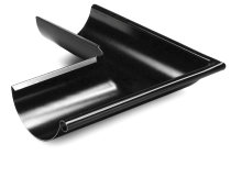 Gering sort stål, udvendig 125 mm